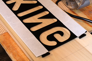 Rockler Interlock Signmaker's Templates - State Park Font Kits